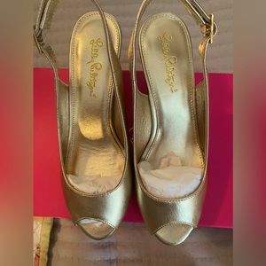 NWT!! Lilly Pulitzer Gigi Wedge